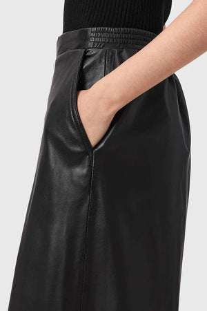 AllSaints ETTA Deri Pantolon