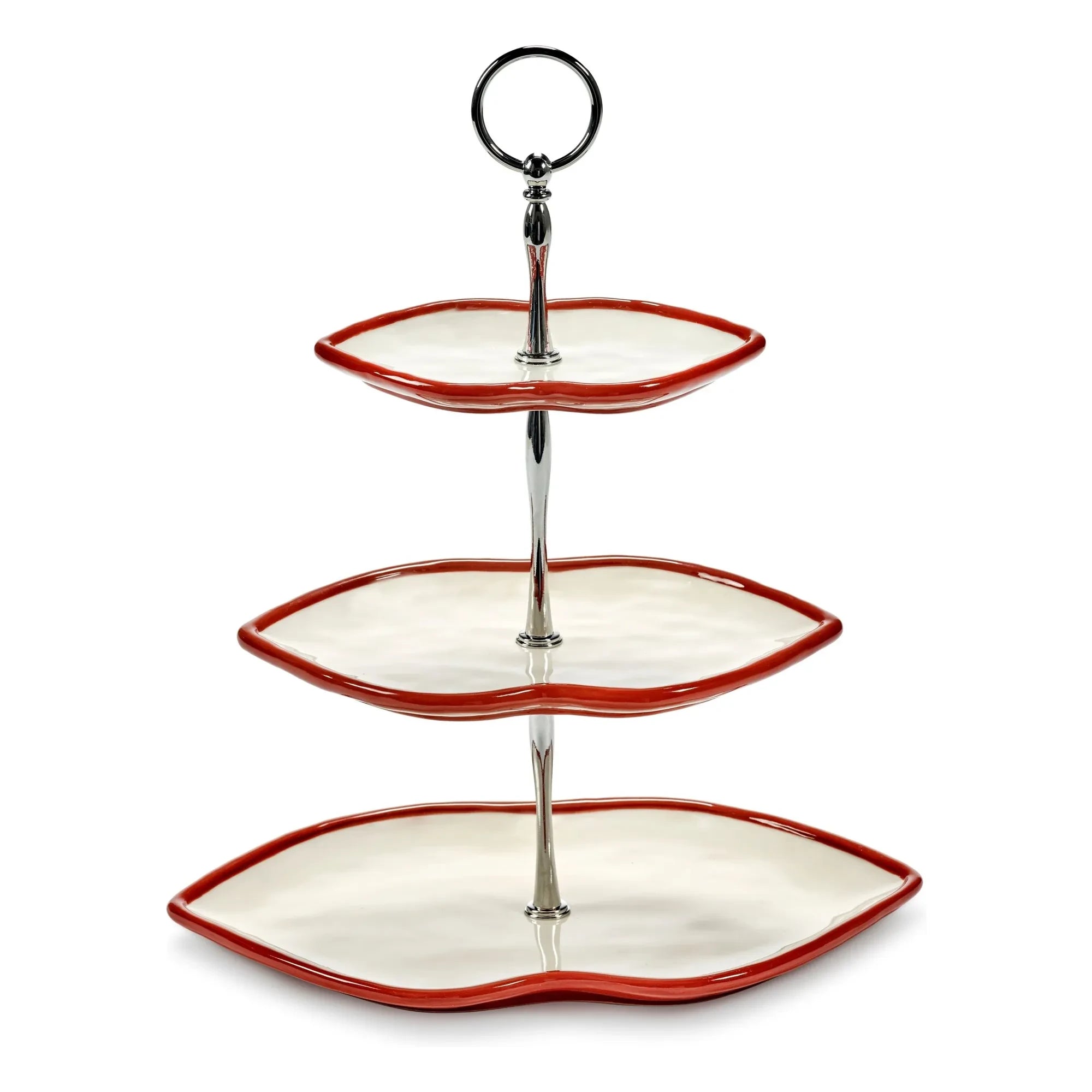 Serax - 3-Tier Cake Stand, Wouters & Hendrix | Red