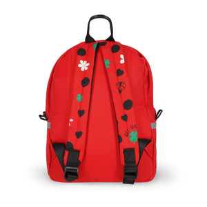 Legami - 2-in-1 Uğurböceği Sırt Çantası ile Removable Front Pocket - Çok Tatlı!