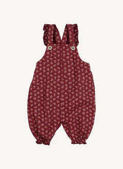 Búho - Floral Cottage Jumpsuit | Burgundy