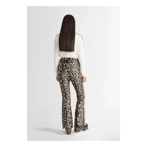 Fusalp - Elancia Leopard Spindle Ski Pants | Light Brown