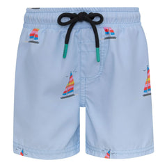 Pepita & Me - Light Blue Sailing Shorts