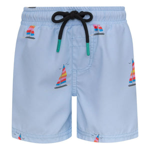 Pepita & Me - Light Blue Sailing Shorts