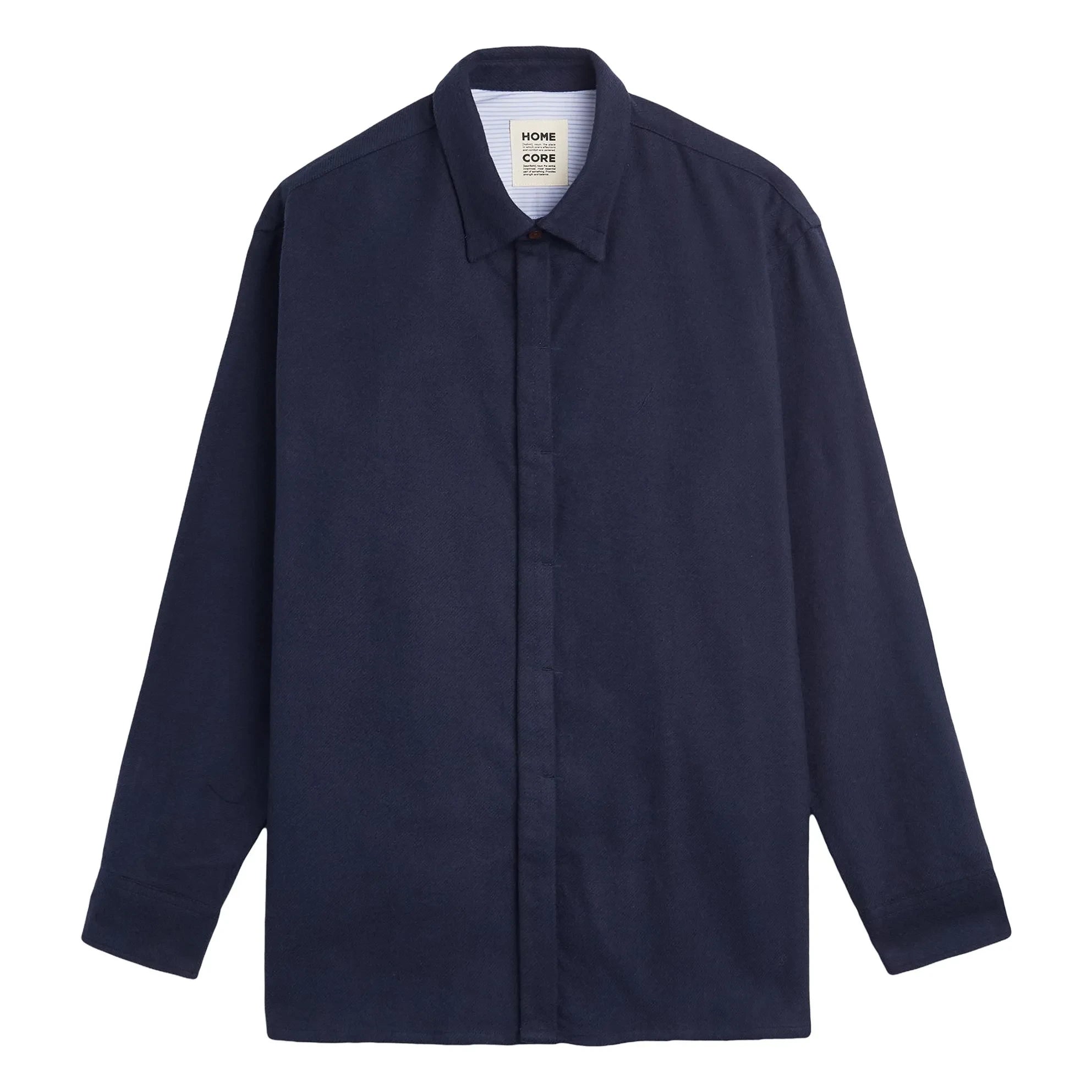 Homecore - Shadow Barrow Shirt | Navy Blue