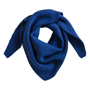 Hvid - Josephina Yün Merino Atkı | Cobalt
