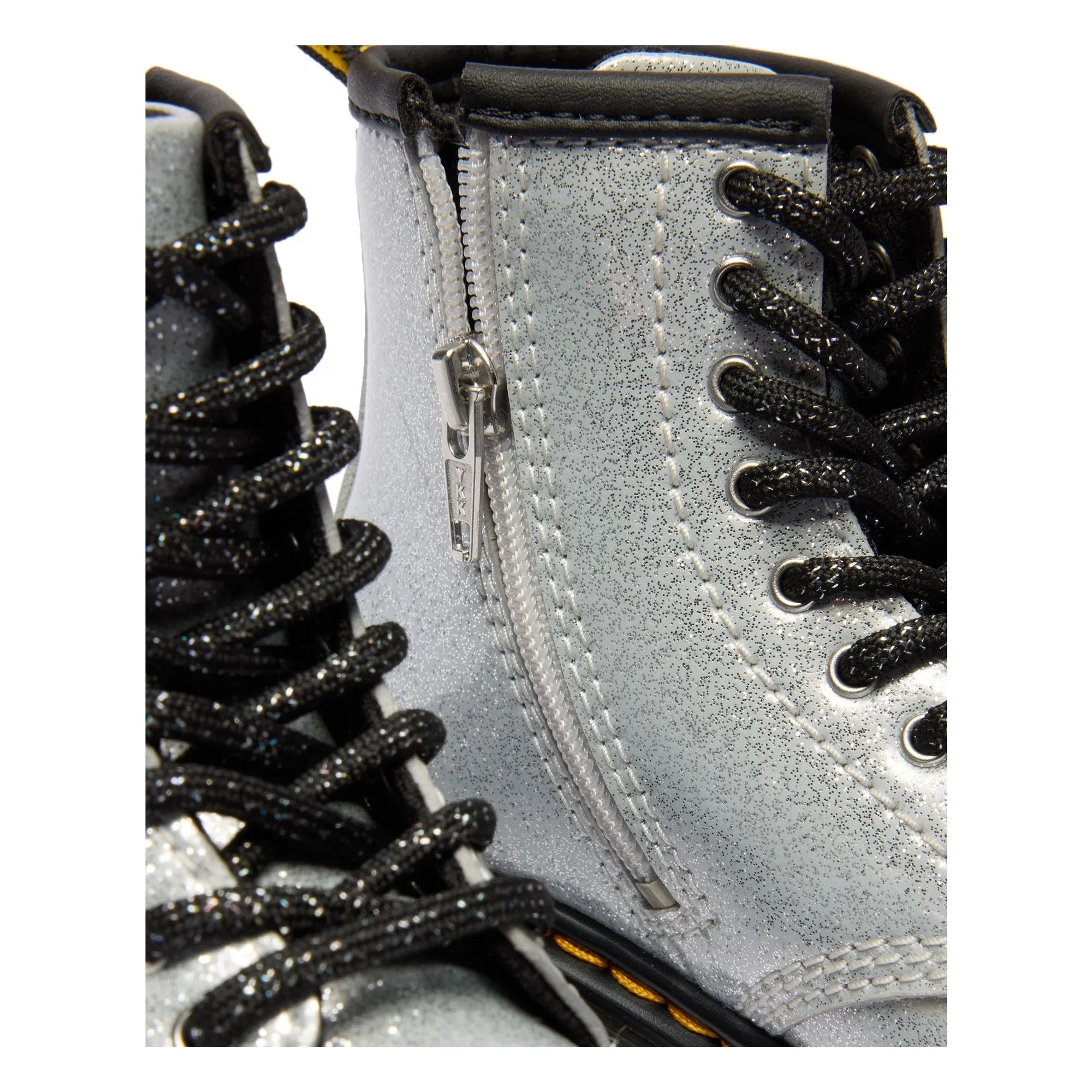 Dr Martens - 1460 J Glitter Çizme | Gümüş