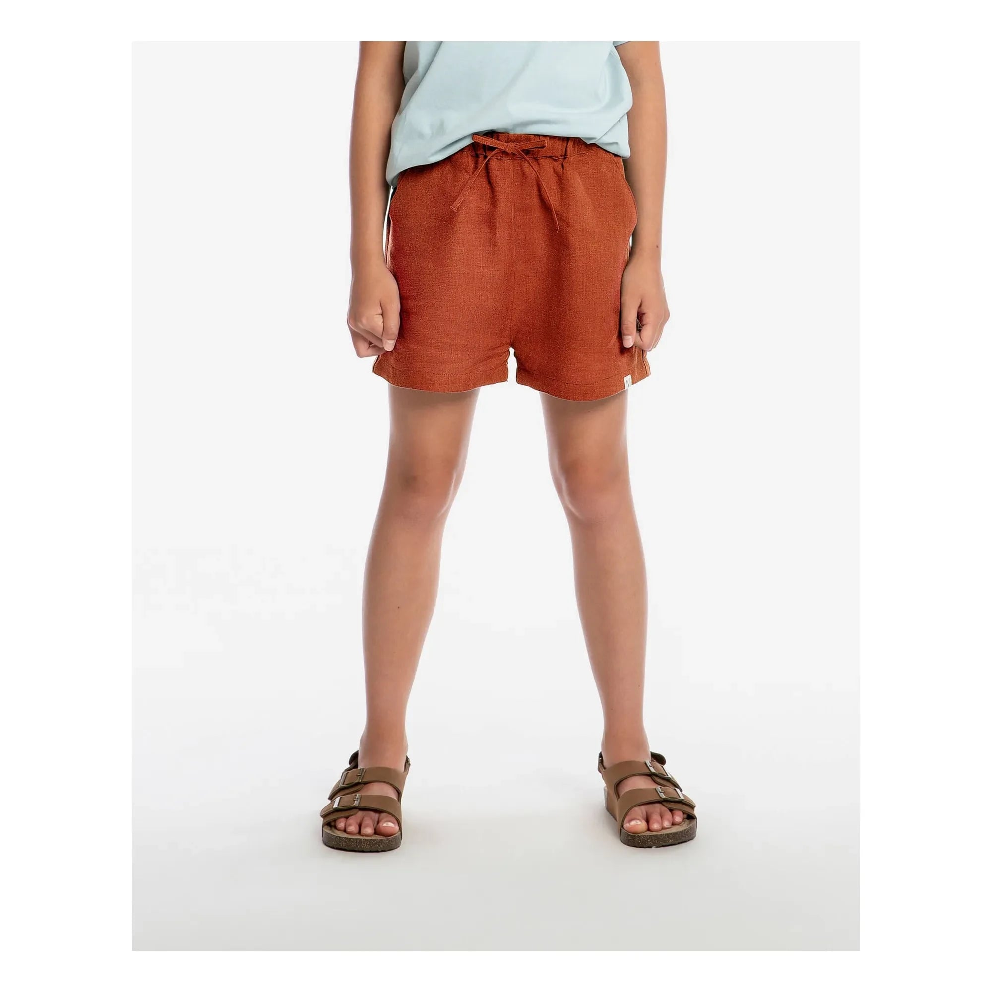 Matona - Classic Linen Shorts | Dark Blue