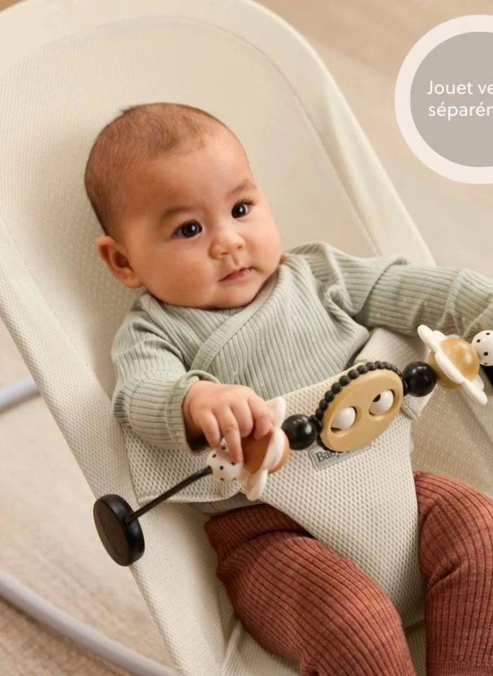 BabyBjörn - Begin Şezlong - Nefes Alabilen File Kumaş, Krem | Krem