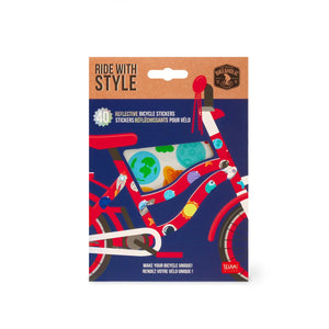 Legami - Space Reflective Bike Stickers - Ride with Style