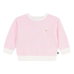 Small Boat - Pembe Buz Süngeri Sweatshirt