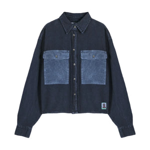 Bobo Choses - Denim Cotton Shirt | Navy