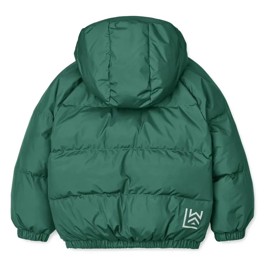 Liewood - Adelina Puffer Jacket Made from Recycled Fibers | Khaki