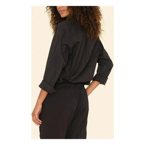 Xirena - Beau Cotton Poplin Shirt | Black