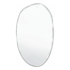 M Nuance - Extra Flat Grooved Oval Mirror - 60x100 cm
