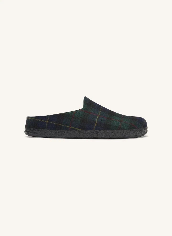 BIRKENSTOCK - Amsterdam Shearling Clogs | Dark green