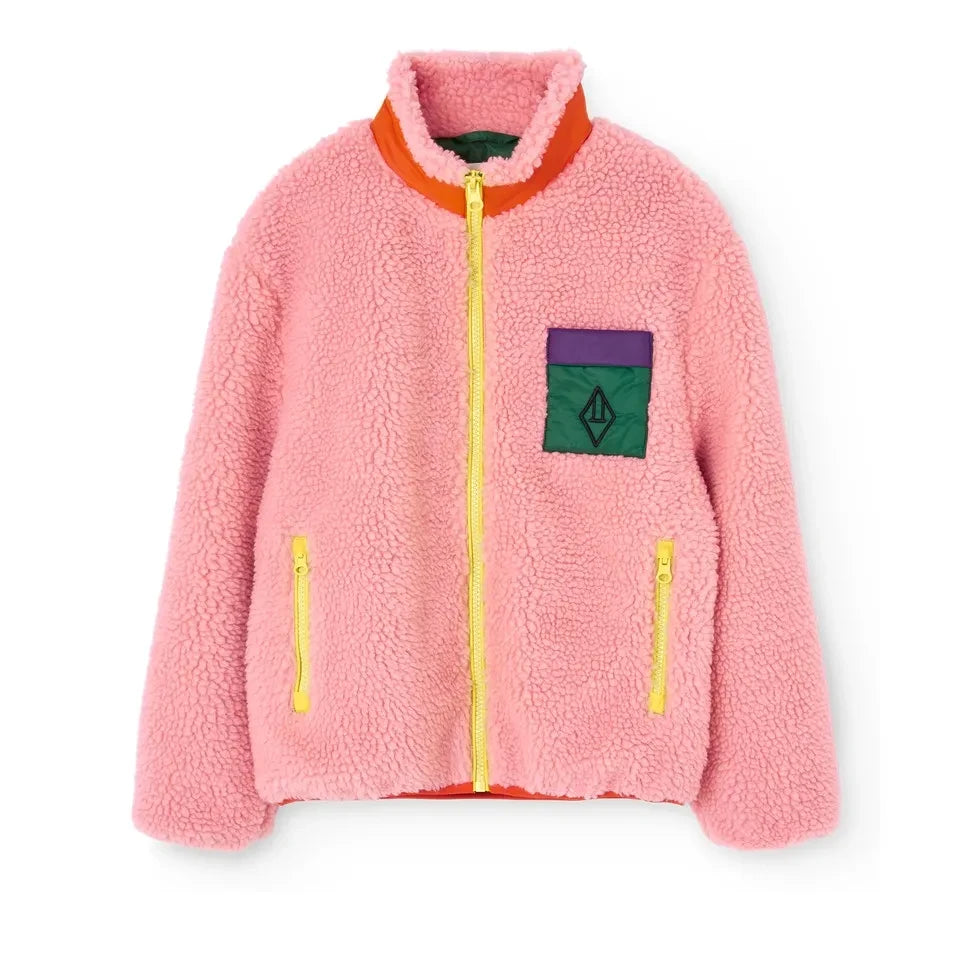 The Animals Observatory - Sherpa Shrew Jacket | Pink