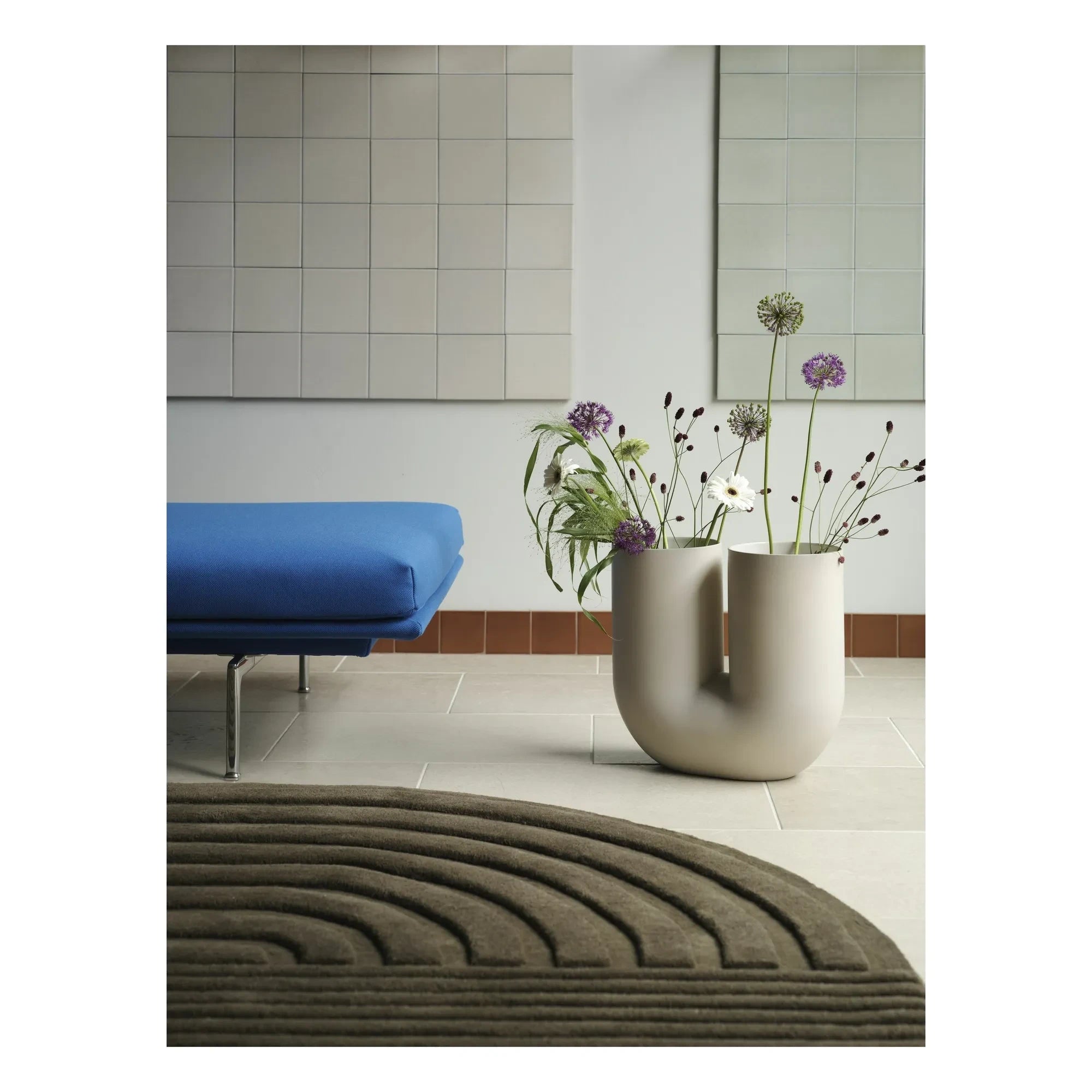 Muuto - Relevo wool rug, Studiopepe | Taupe brown