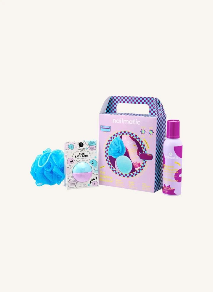 Nailmatic Kids - Washing Machine Gift Set | Purple
