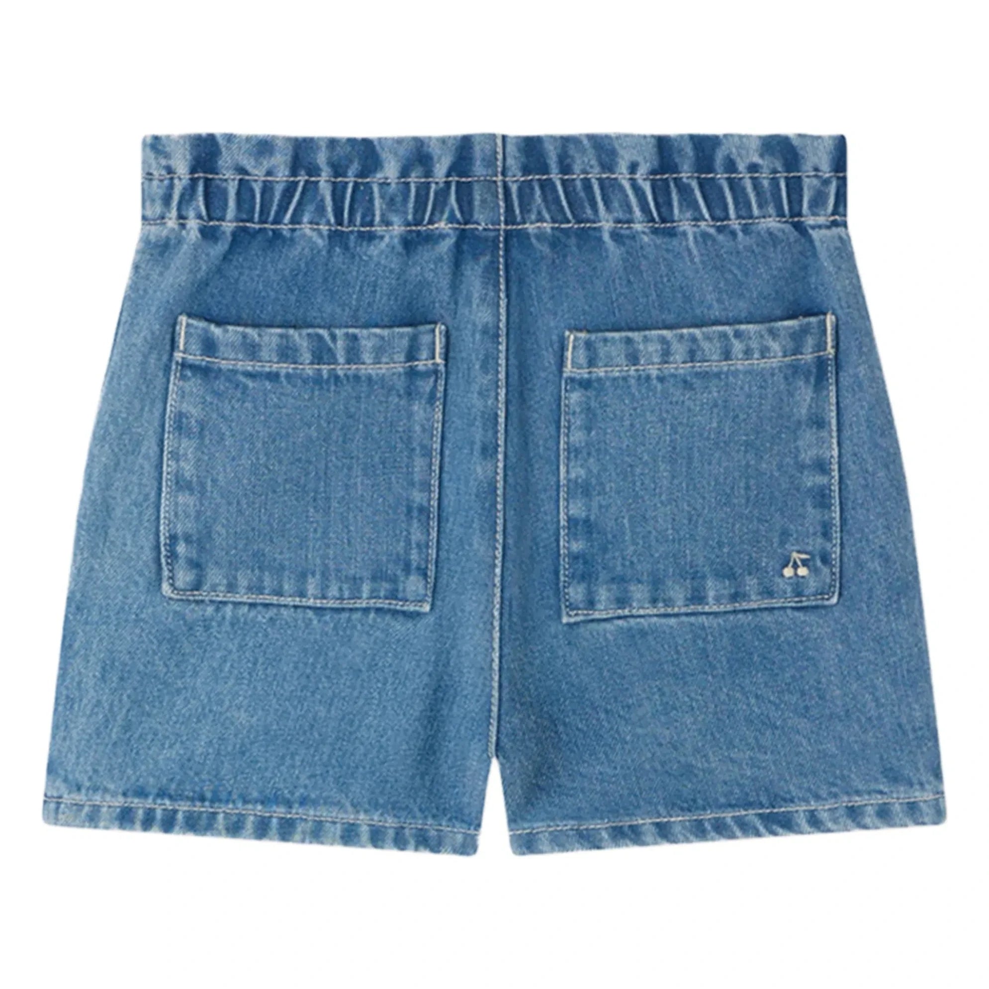 Bonpoint - Milly Denim Shorts Organic Cotton | Blue