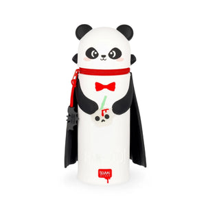 Legami - Panda Bam-Boo 2'si 1 Arada Silikon Kalem Kutusu - Şirin