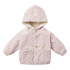 Quincy Mae - Fleurie Velvet Organic Jacket | Lilac