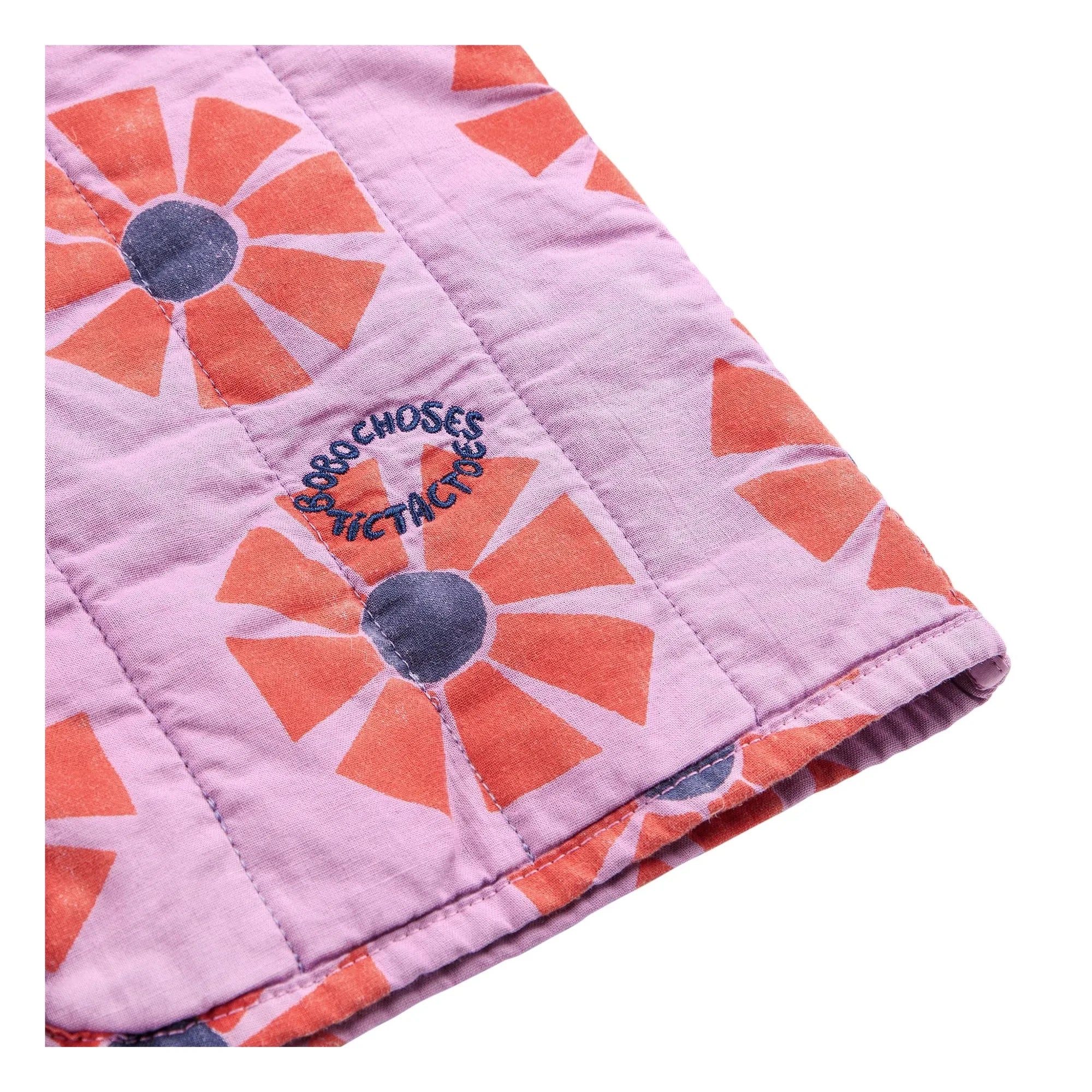 Bobo Choses - Kaleidoscope Organic Cotton Sleeveless Jacket | Purple