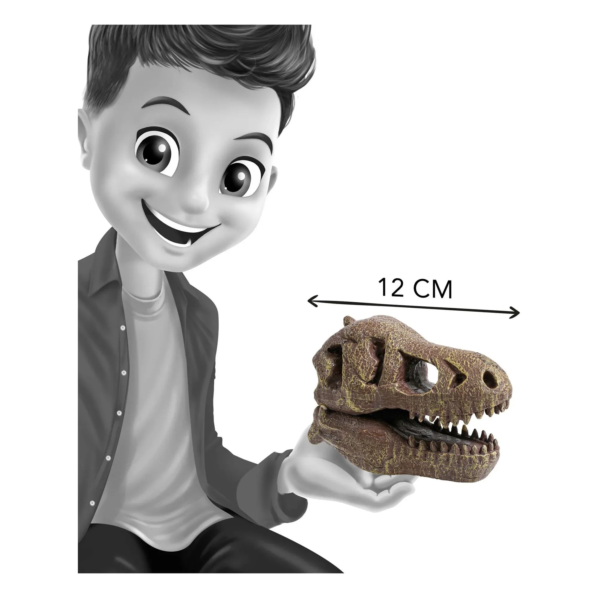 Buki - Archaeology Set - Museum Dinosaur Skull
