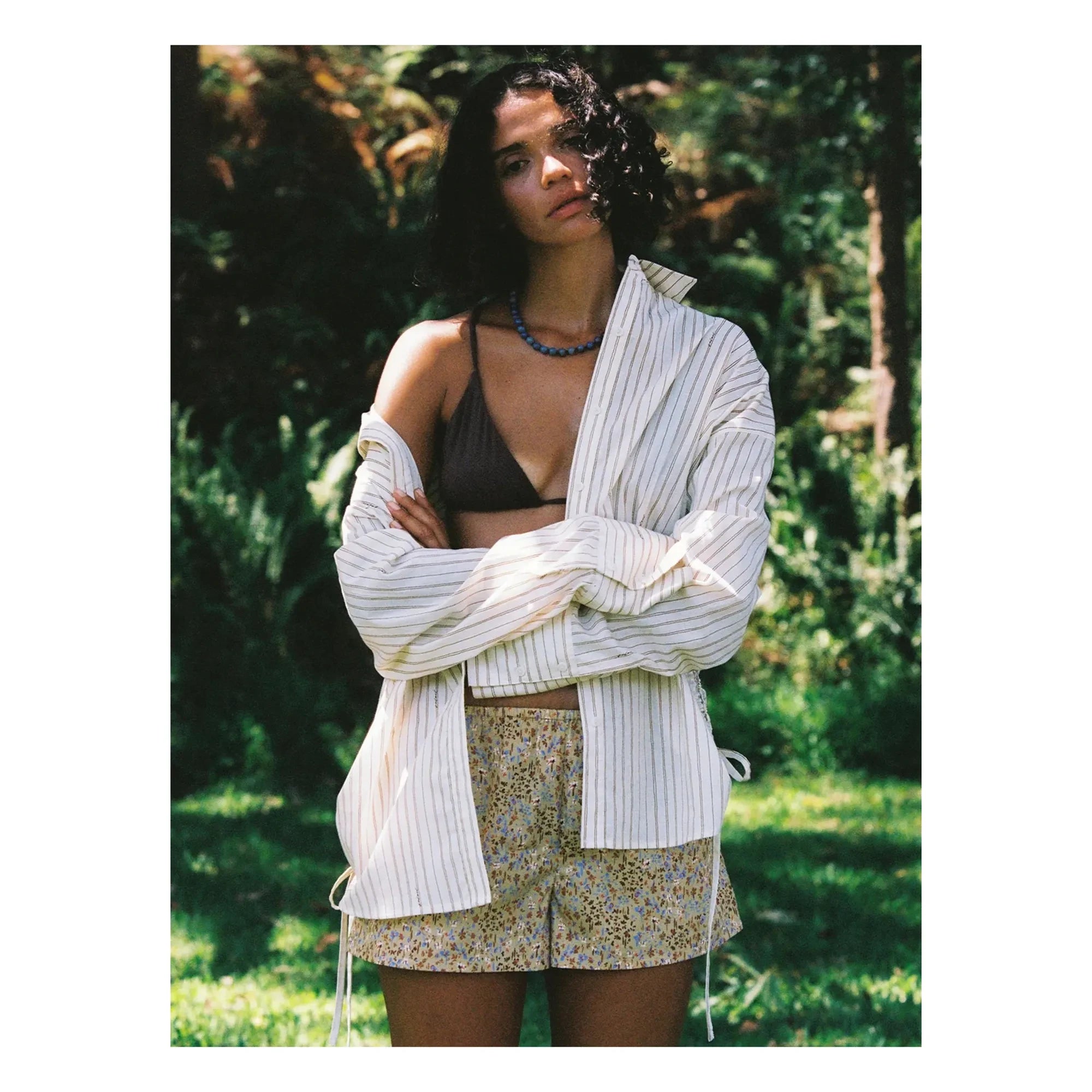 Soleil Soleil - Mia Cotton Shorts | Sand