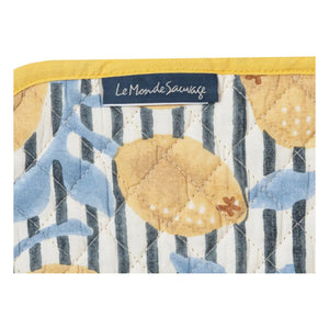 Le Monde Sauvage - Sicily Double-Sided American Tablecloth - 4 Piece Set | Yellow