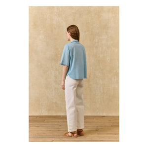 Louise Misha - Emilius Shirt | Blue