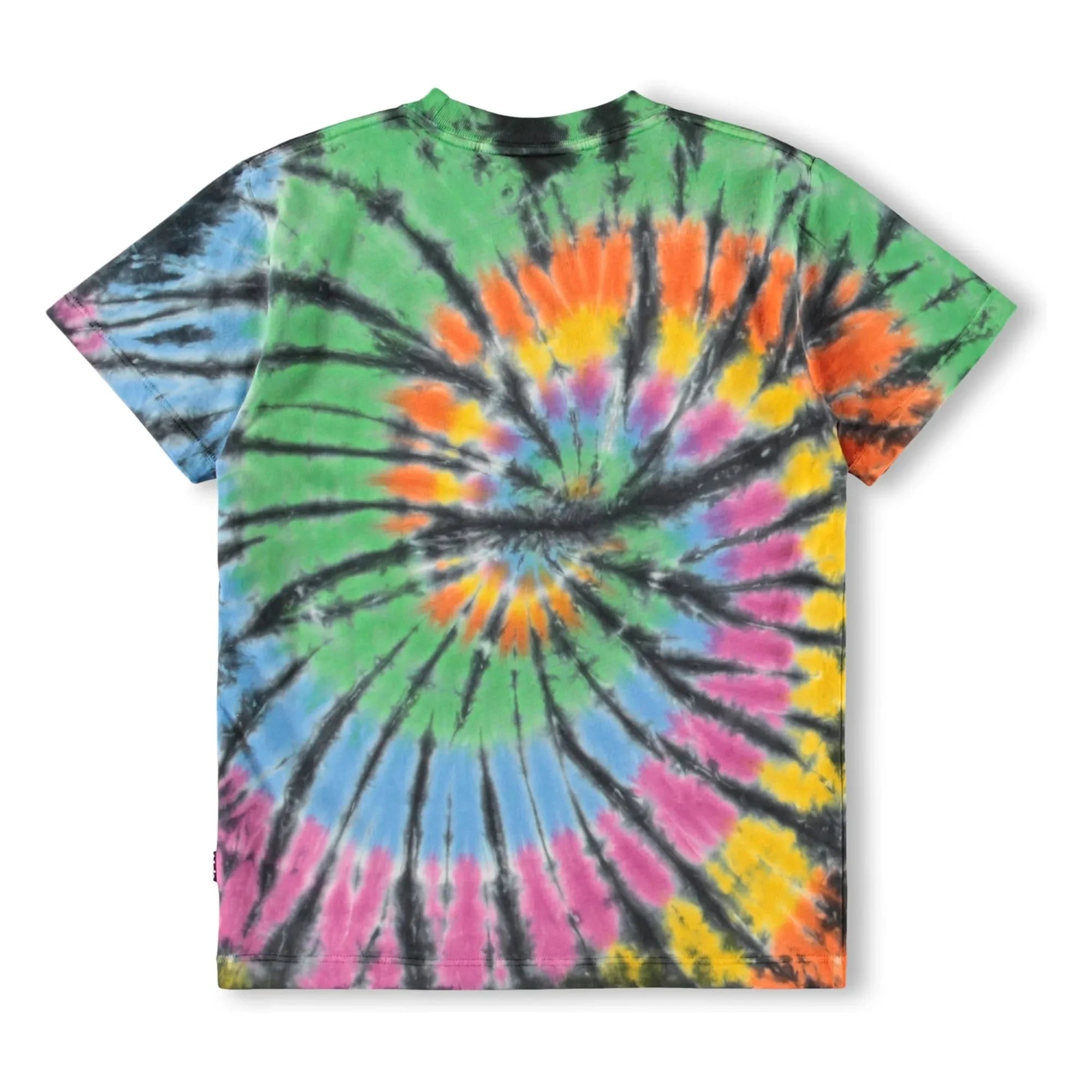 Molo - Roxo Smile Tie-dye Organic Cotton T-shirt | Green