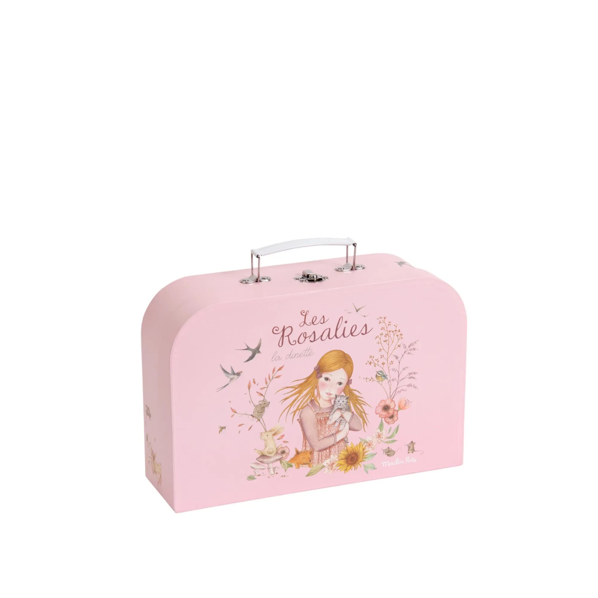 Moulin Roty - Les Rosalies metal tea service trolley