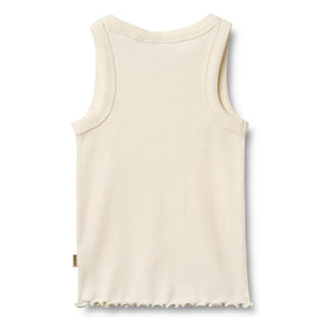 Wheat - Minka Organic Cotton Ribbed Tank Top | Ivory