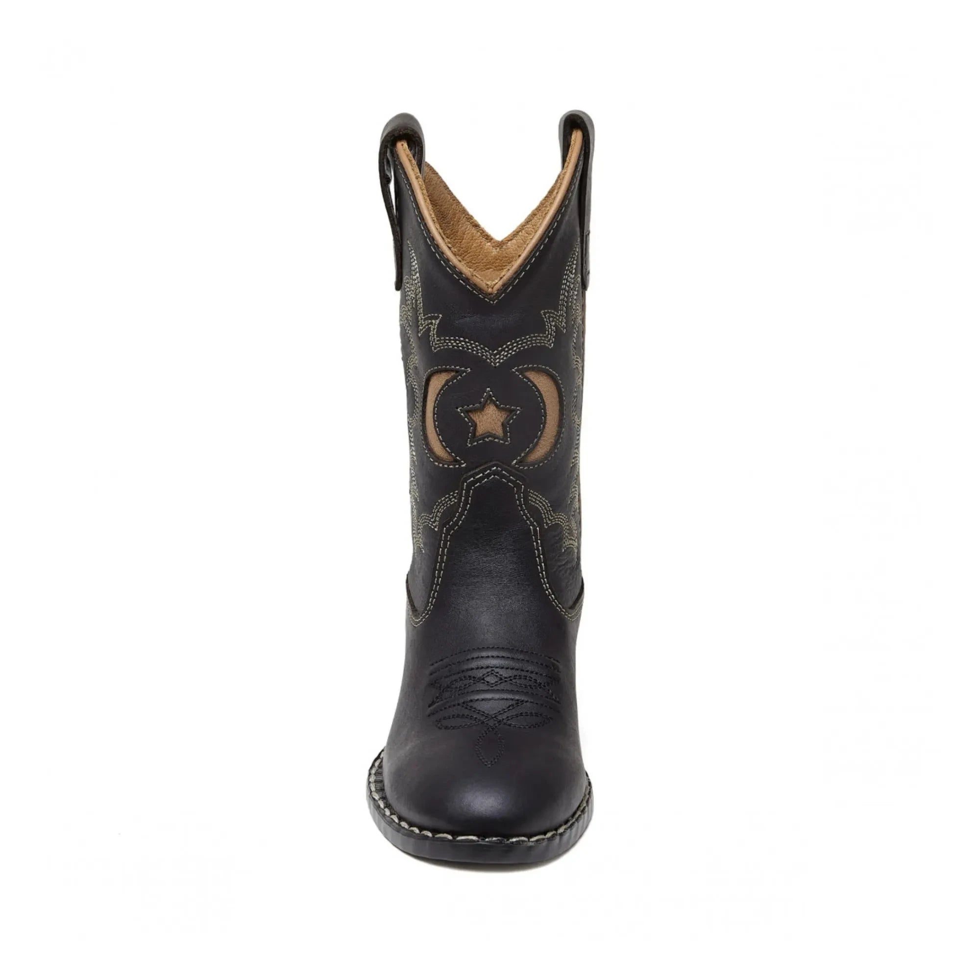 Bootstock - Mars Santiag Boots | Black