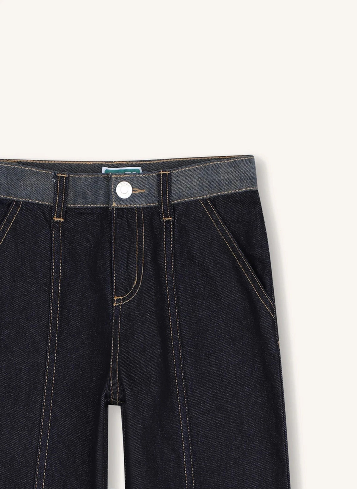 Kenzo - Jean Geniş Paça | Koyu Mavi