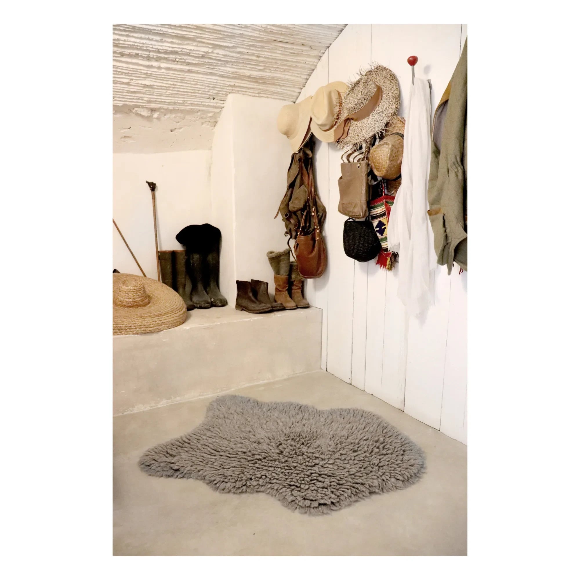 Lorena Canals - Gray Wool Rug