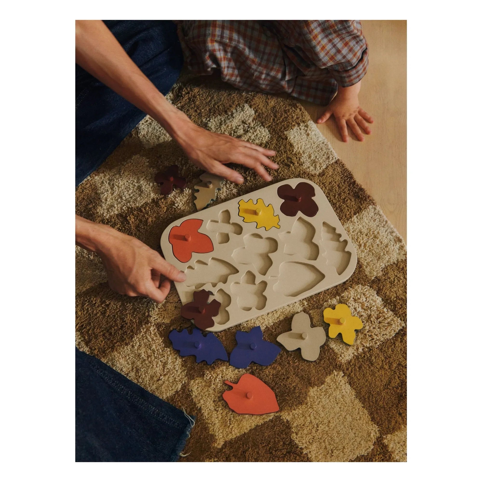 Ferm Living Kids - Wooden Puzzle Poetry