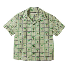 Fabula - Palm tree shirt | Light green