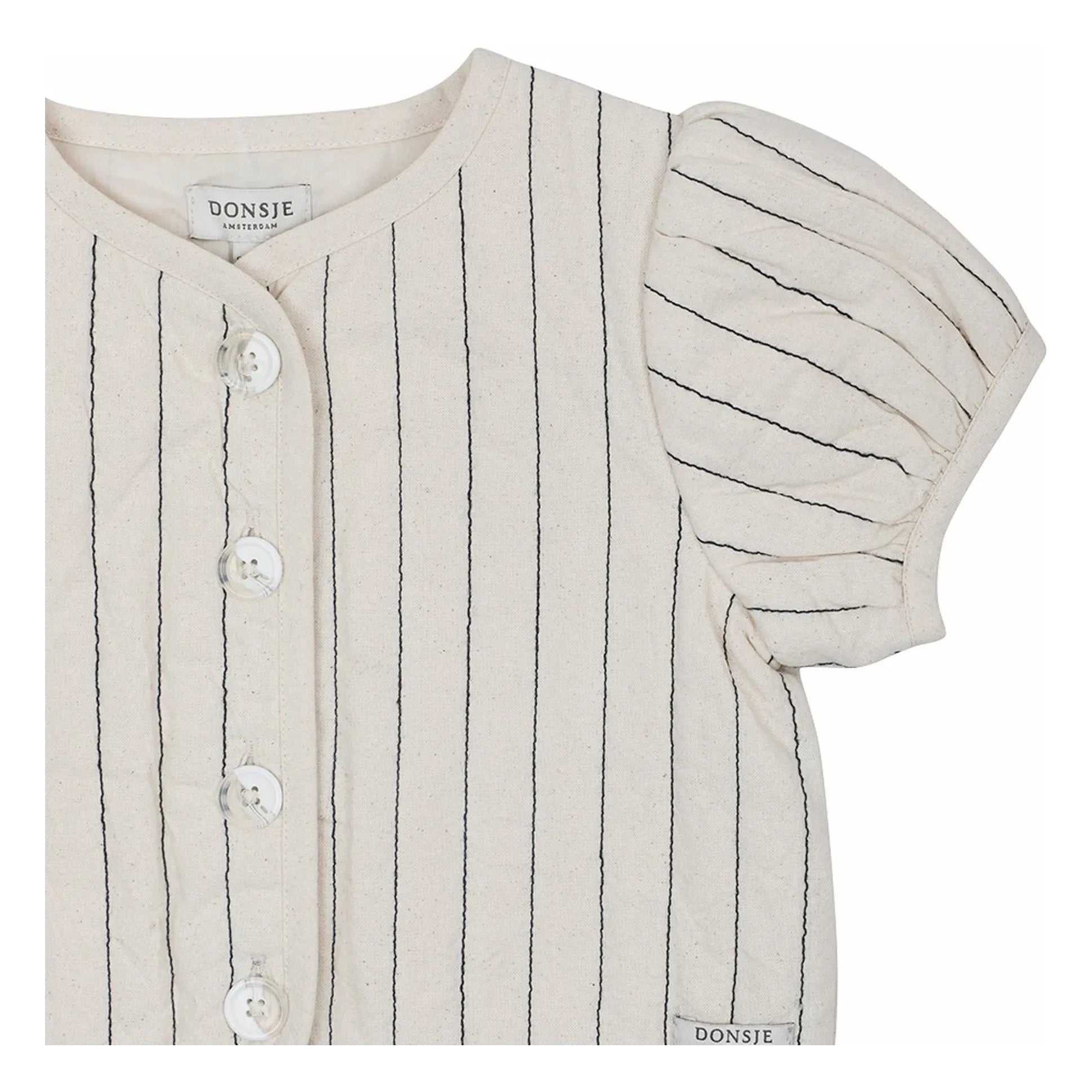 Donsje - Milenna Short-Sleeve Jacket | Ecru