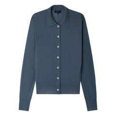 Soeur - Hailey Merino Wool Cardigan | Blue