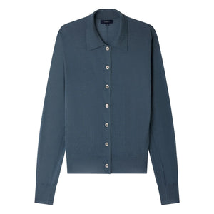 Soeur - Hailey Merino Wool Cardigan | Blue