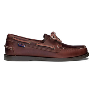 Sebago - Docksides Portland Waxed Loafer | Light Brown
