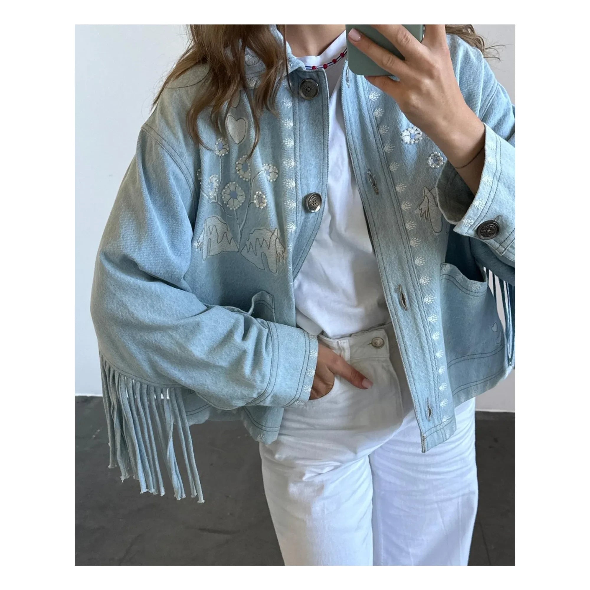 SISSEL EDELBO - Christer Denim Jacket | Blue