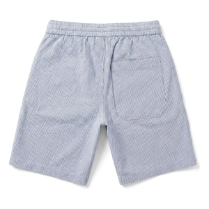 Smallable Kid - Striped Tom Shorts | Royal Blue