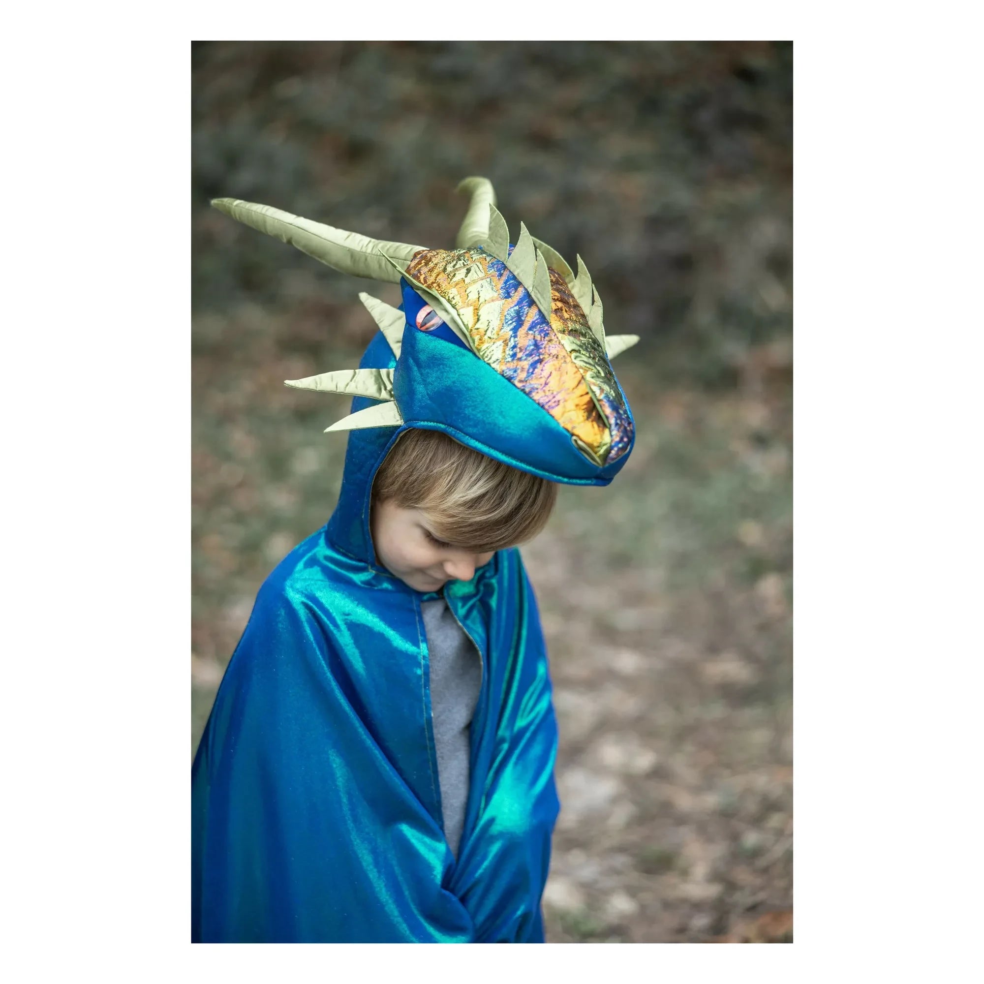 Great Pretenders - Sparkling Dragon Cape | Blue