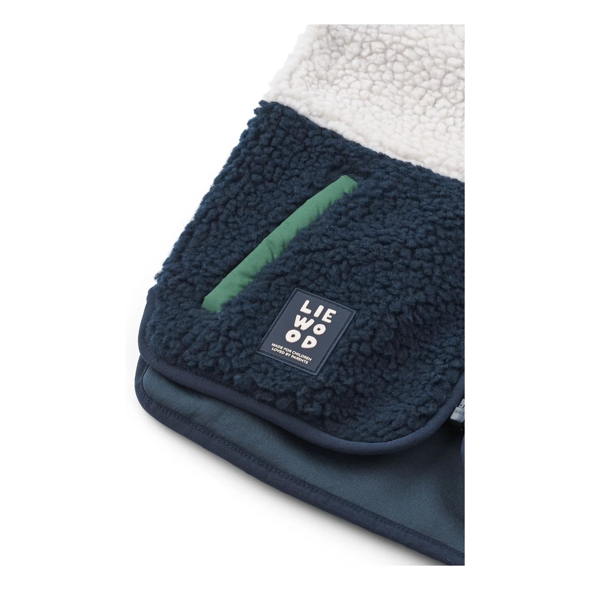 Liewood - Kolsuz Sherpa Vada Play Geri Dönüştürülmüş Elyaf Ceket | Mavi