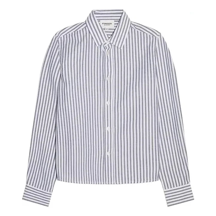 Finger in the Nose - Zak Striped Shirt | Black