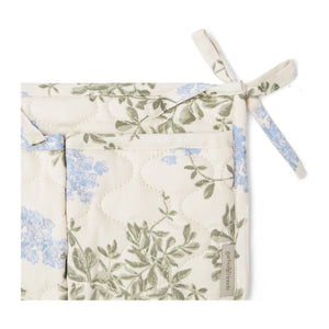 garbo&friends - Plumbago Crib Sheet | Blue