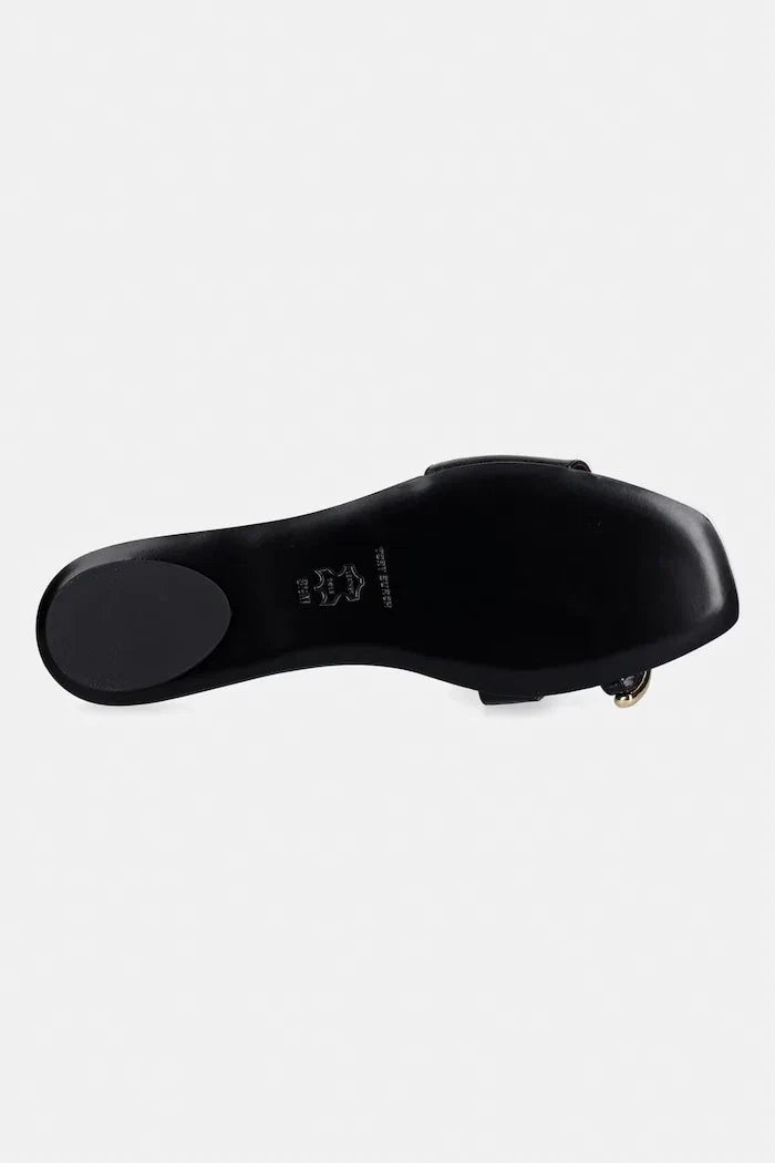 Tory Burch Deri Düz Taban Kadın Terlik Pierced Slide
