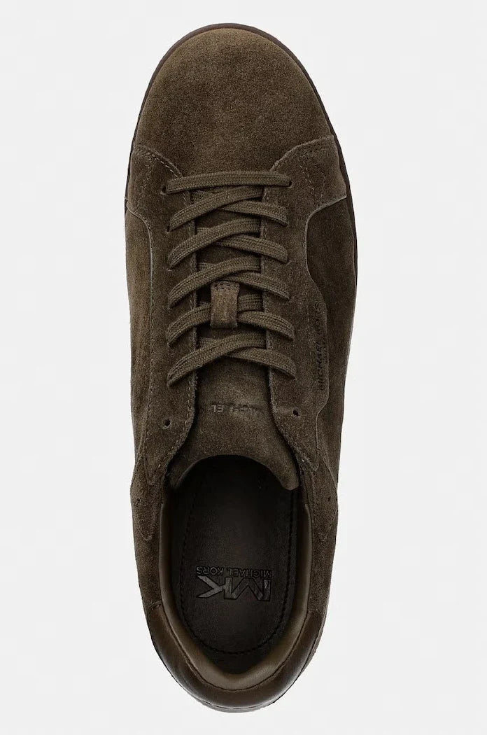 Michael Kors Keating Lace Up Erkek Süet Sneaker